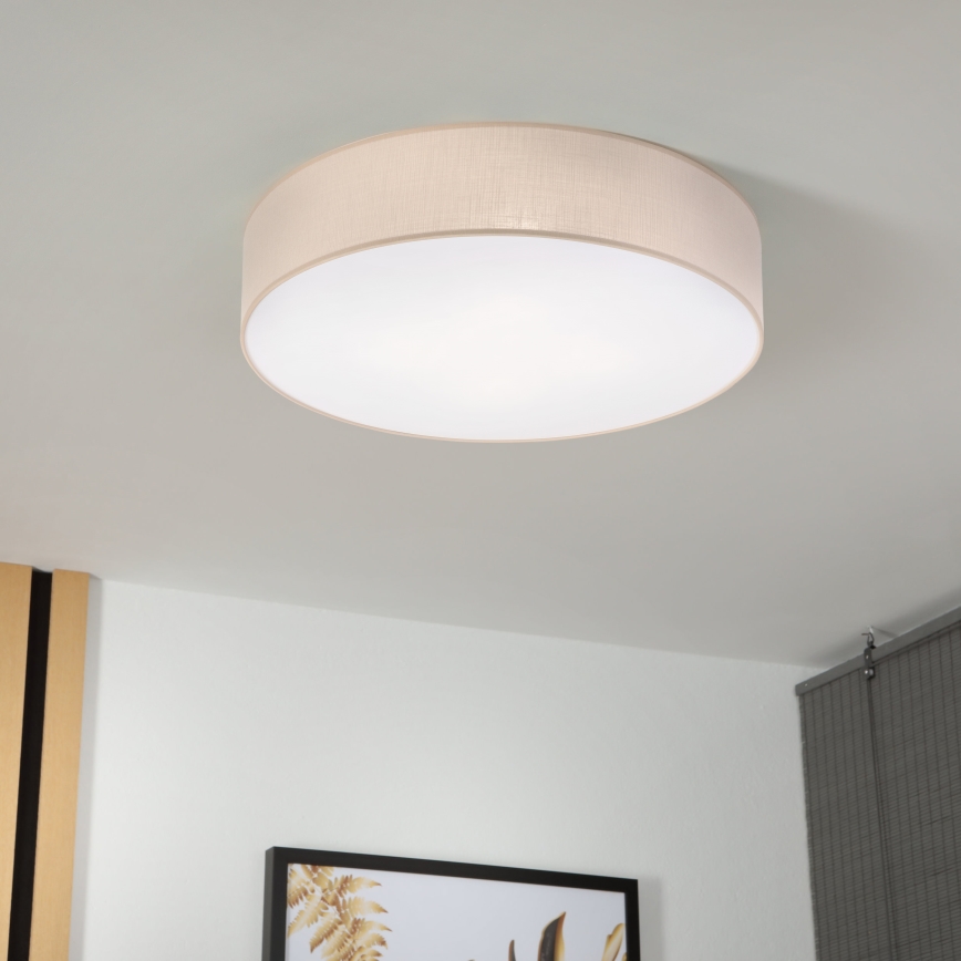 Brilagi - LED-plafondlamp SIRIJA 4xE27/15W/230V Ø 60 cm beige