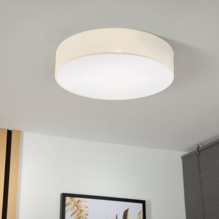 Brilagi - LED plafondlamp SIRIJA 4xE27/60W/230V Ø 60 cm crème
