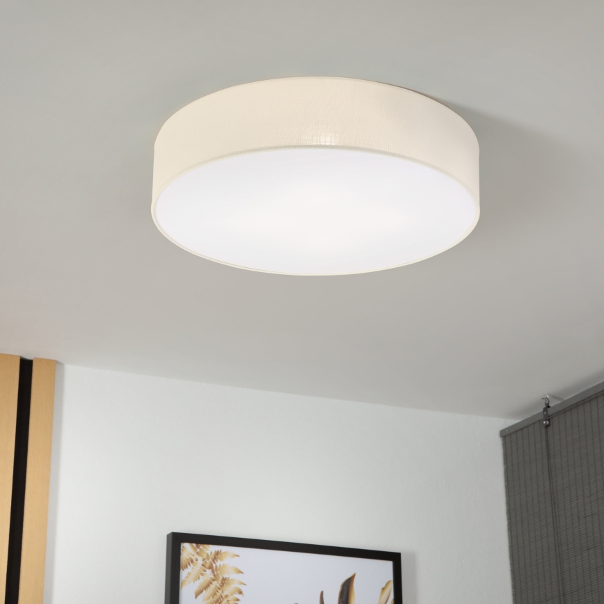 Brilagi - LED plafondlamp SIRIJA 4xE27/60W/230V Ø 60 cm crème