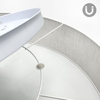 Brilagi - LED-plafondlamp SIRIJA 4xE27/60W/230V Ø 60 cm wit