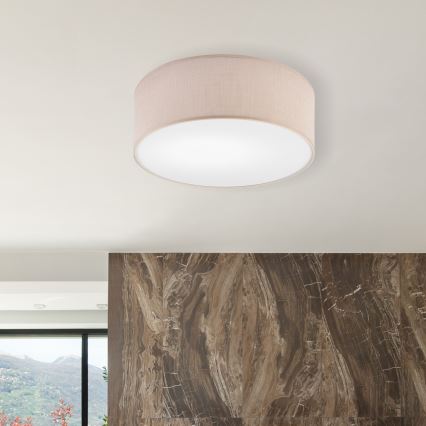 Brilagi - LED Plafondlamp SIRIJA LED/12W/230V diameter 35 cm beige