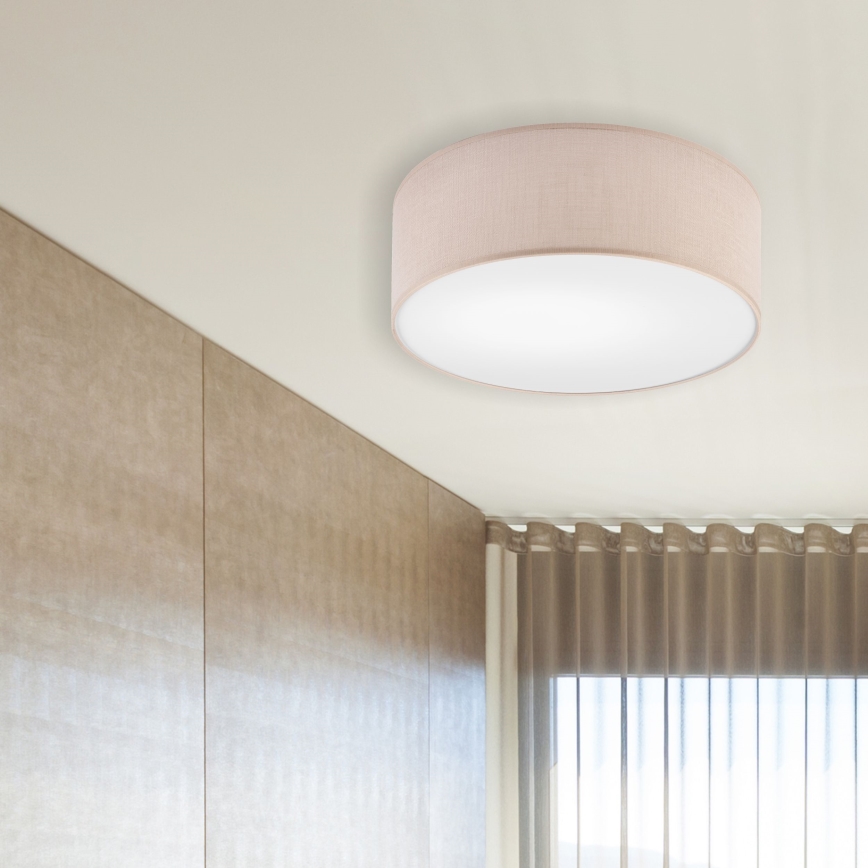 Brilagi - LED Plafondlamp SIRIJA LED/12W/230V diameter 35 cm beige