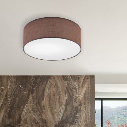Brilagi - LED Plafondlamp SIRIJA LED/12W/230V diameter 35 cm bruin