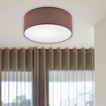 Brilagi - LED Plafondlamp SIRIJA LED/12W/230V diameter 35 cm bruin