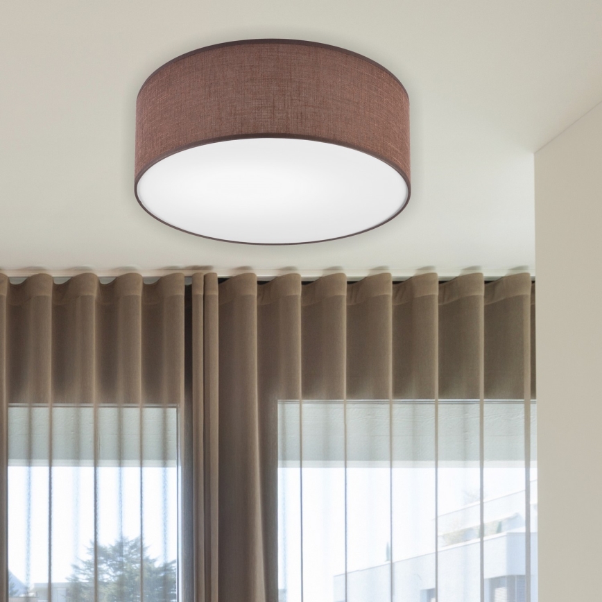Brilagi - LED Plafondlamp SIRIJA LED/12W/230V diameter 35 cm bruin