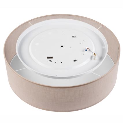 Brilagi - LED Plafondlamp SIRIJA LED/24W/230V diameter 45 cm beige