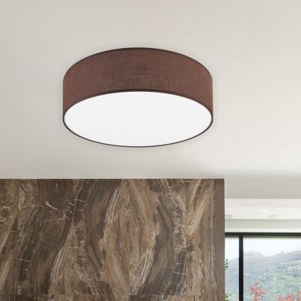 Brilagi - LED Plafondlamp SIRIJA LED/24W/230V diameter 45 cm bruin