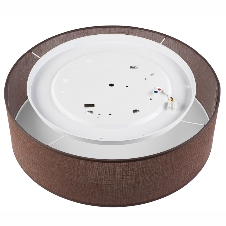 Brilagi - LED Plafondlamp SIRIJA LED/24W/230V diameter 45 cm bruin