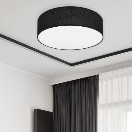 Brilagi - LED Plafondlamp SIRIJA LED/24W/230V diameter 45 cm zwart