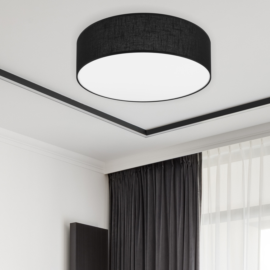 Brilagi - LED Plafondlamp SIRIJA LED/24W/230V diameter 45 cm zwart