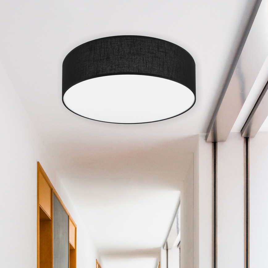 Brilagi - LED Plafondlamp SIRIJA LED/24W/230V diameter 45 cm zwart