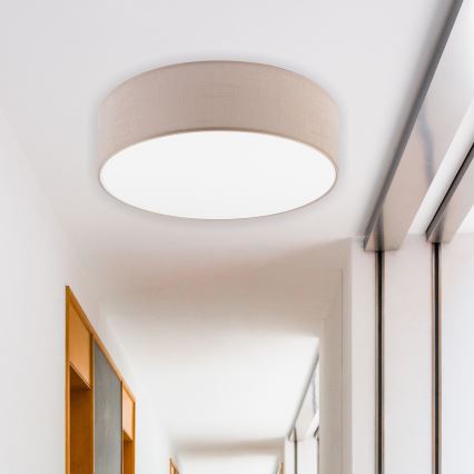 Brilagi - LED Plafondlamp SIRIJA LED/36W/230V diameter 45 cm beige