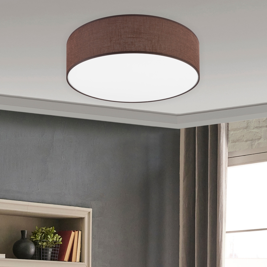 Brilagi - LED Plafondlamp SIRIJA LED/36W/230V diameter 45 cm bruin