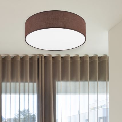 Brilagi - LED Plafondlamp SIRIJA LED/36W/230V diameter 45 cm bruin