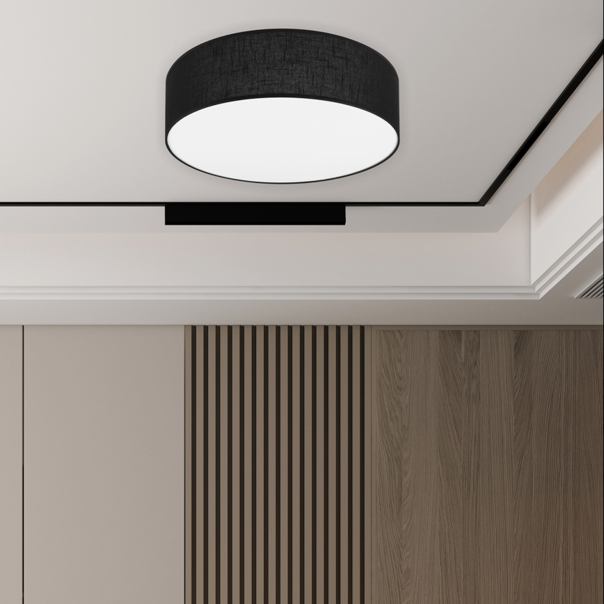 Brilagi - LED Plafondlamp SIRIJA LED/36W/230V diameter 45 cm zwart
