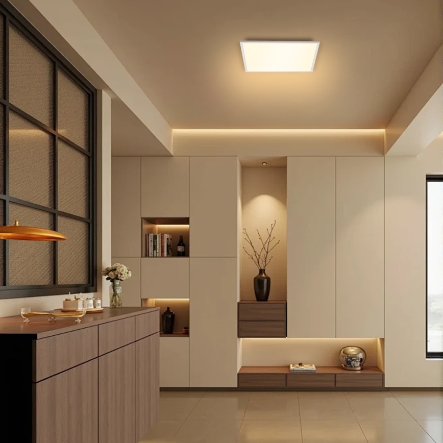 Brilagi - LED Plafondlamp SLIMFRAME LED/25W/230V 30x30 cm wit