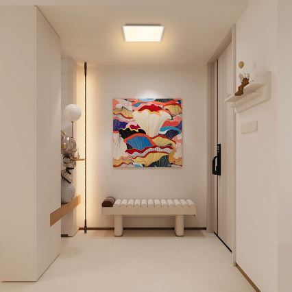 Brilagi - LED Plafondlamp SLIMFRAME LED/25W/230V 30x30 cm wit