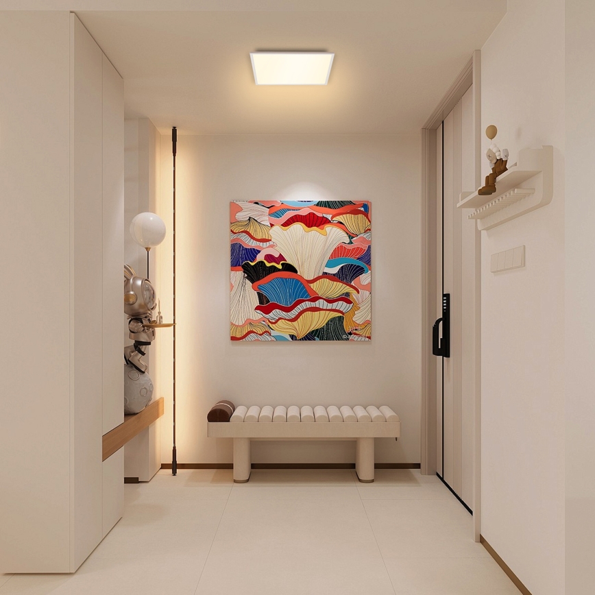 Brilagi - LED Plafondlamp SLIMFRAME LED/25W/230V 30x30 cm wit