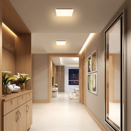 Brilagi - LED Plafondlamp SLIMFRAME LED/25W/230V 30x30 cm wit