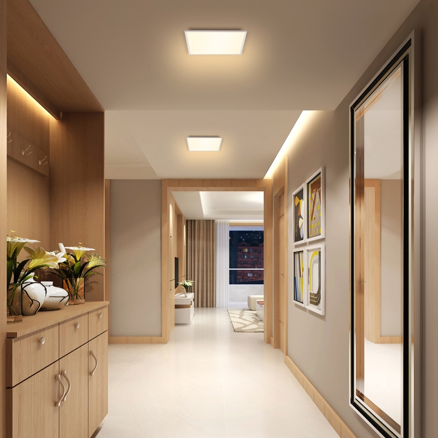 Brilagi - LED Plafondlamp SLIMFRAME LED/25W/230V 30x30 cm wit