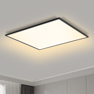 Brilagi - LED Plafondlamp SLIMFRAME LED/58W/230V 60x60 cm zwart