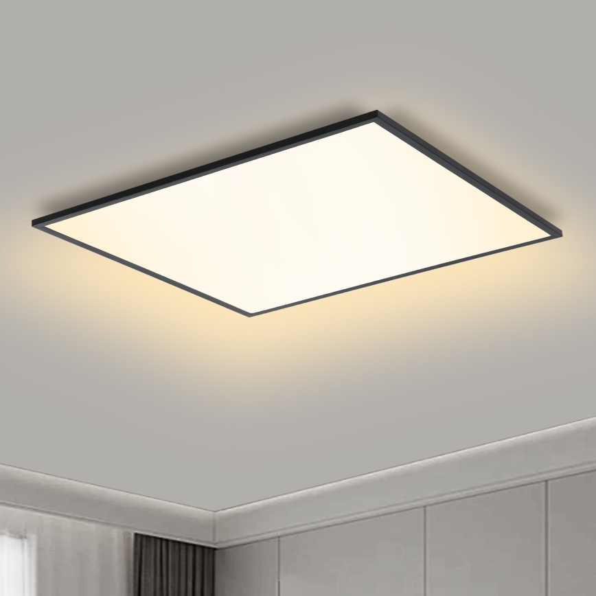 Brilagi - LED Plafondlamp SLIMFRAME LED/58W/230V 60x60 cm zwart