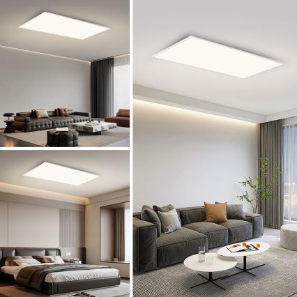 Brilagi - LED plafondlamp SLIMFRAME LED/80W/230V 120x60 cm 3000/4000/6000K wit