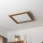 Brilagi - LED Plafondlamp SLIMFRAME WOOD LED/36W/230V 49,5x49,5 cm bruin