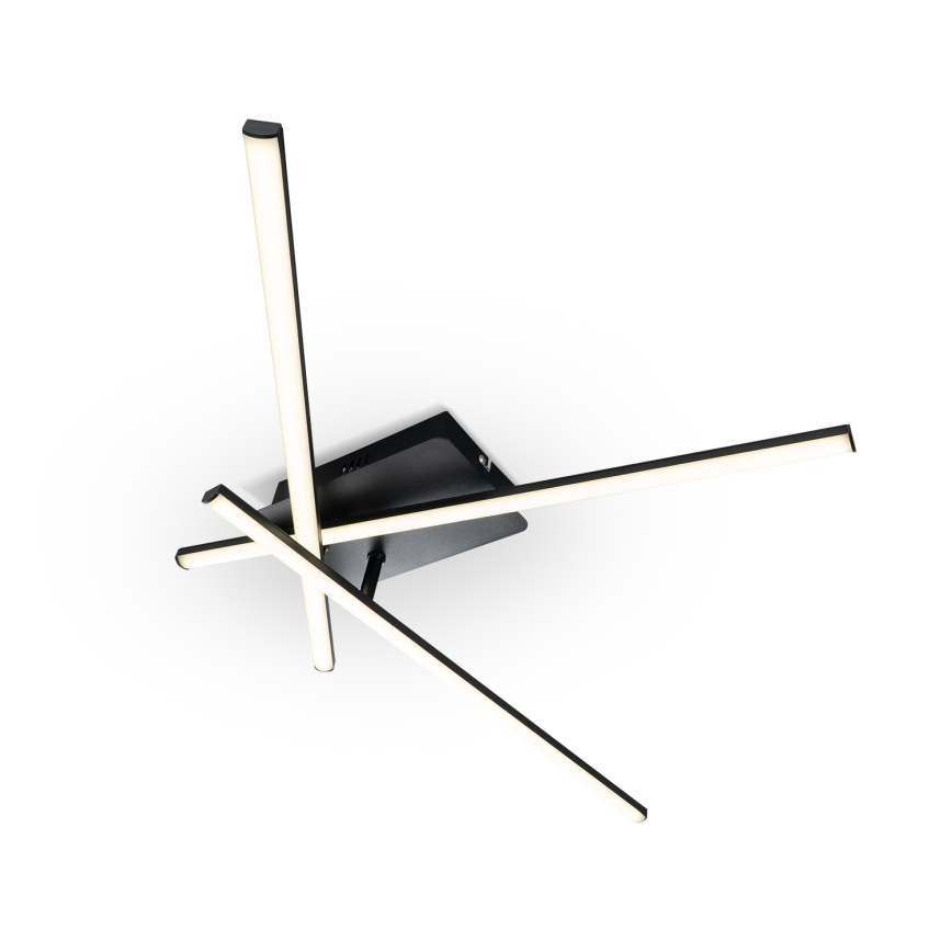 Brilagi - LED plafondlamp STRIPES LED/30W/230V 51x78 cm zwart