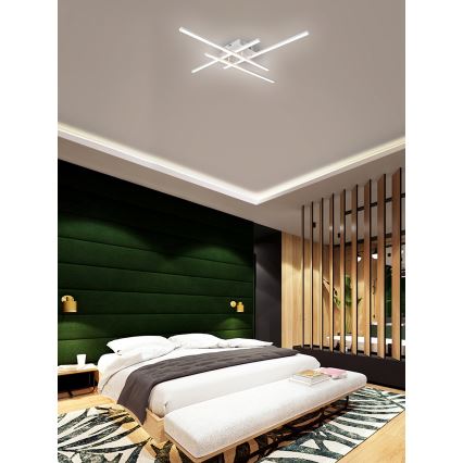 Brilagi - LED Plafondlamp STRIPES LED/37W/230V wit