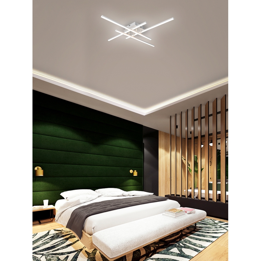 Brilagi - LED Plafondlamp STRIPES LED/37W/230V wit