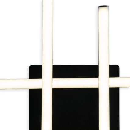 Brilagi - LED plafondlamp STRIPES LED/37W/230V 68x68 cm zwart