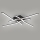 Brilagi - LED Plafondlamp STRIPES LED/38W/230V zwart