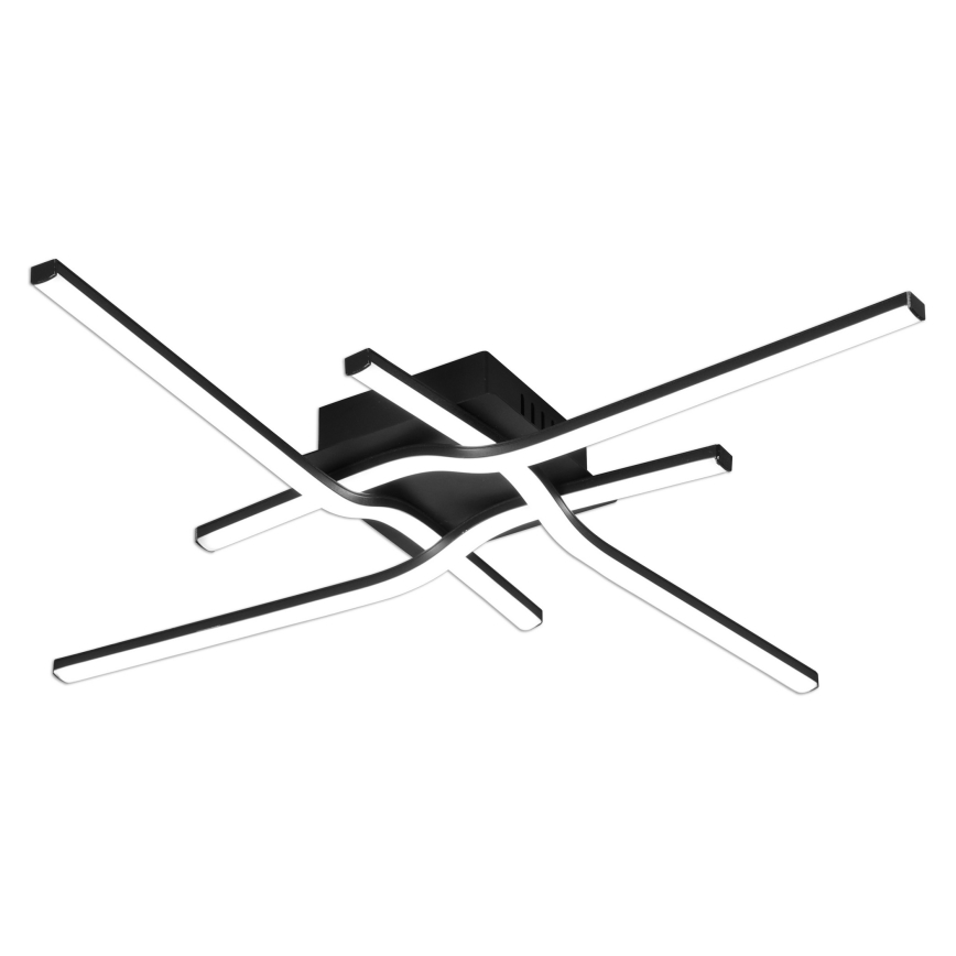 Brilagi - LED Plafondlamp STRIPES LED/38W/230V zwart