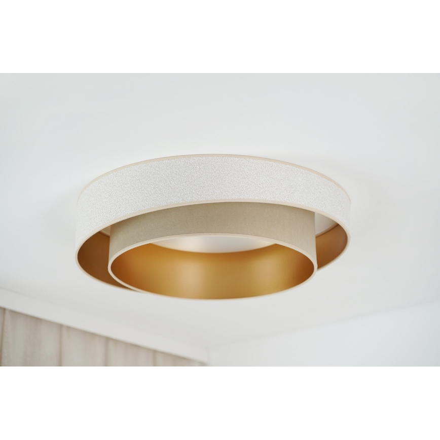 Brilagi - LED Plafondlamp VEGAS SHINE LED/24W/230V diameter 60 cm beige/crème