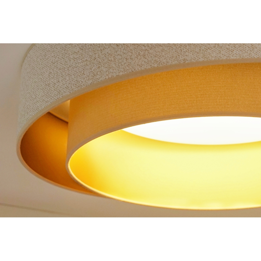 Brilagi - LED Plafondlamp VEGAS SHINE LED/24W/230V diameter 60 cm beige/crème
