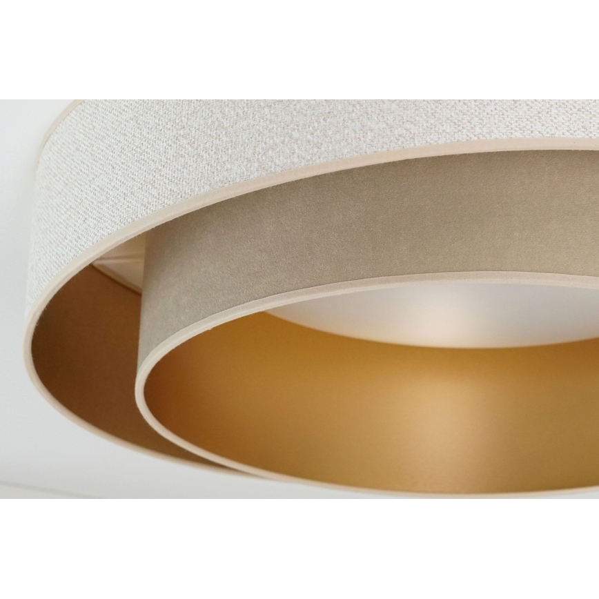 Brilagi - LED Plafondlamp VEGAS SHINE LED/24W/230V diameter 60 cm beige/crème