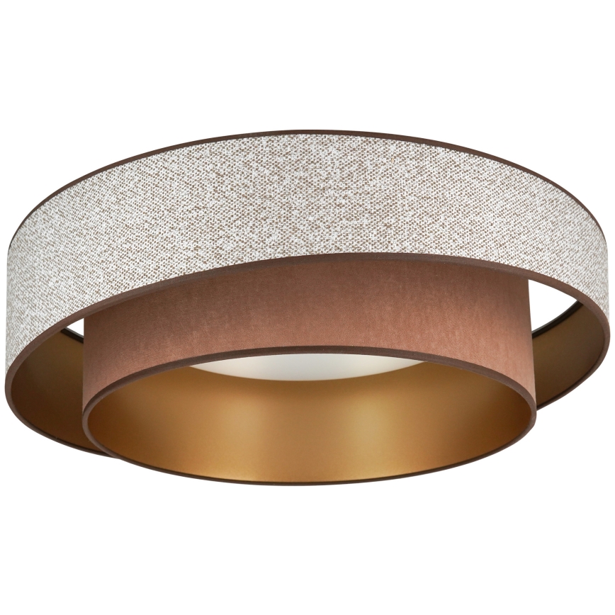 Brilagi - LED Plafondlamp VEGAS SHINE LED/24W/230V diameter 60 cm bruin