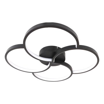 Brilagi - LED-plafondlamp VELO LED/42W/230V 4000K Ø 52 cm zwart