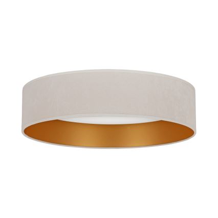 Brilagi - LED Plafondlamp VELVET LED/12W/230V d. 30 cm 3000K/4000K/6400K crème/goud