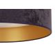 Brilagi - LED Plafondlamp VELVET LED/12W/230V d. 30 cm 3000K/4000K/6400K grijs/goud