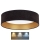Brilagi - LED Plafondlamp VELVET LED/24W/230V Ø 40 cm 3000/4000/6400K zwart/goud