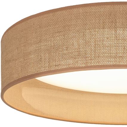 Brilagi - LED-plafondlamp VELVET SIMPLE LED/24W/230V 3000K Ø 45 cm beige
