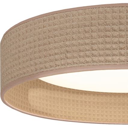 Brilagi - LED plafondlamp VELVET SIMPLE LED/24W/230V 3000K Ø 45 cm beige