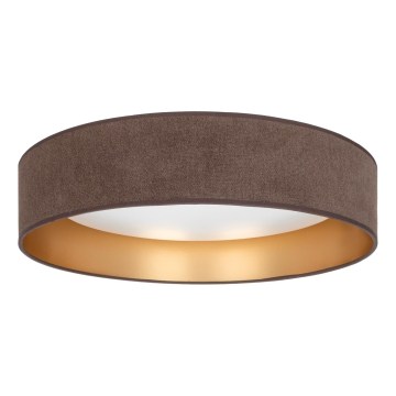 Brilagi - LED plafondlamp VELVET SIMPLE LED/24W/230V 3000K Ø 45 cm bruin/goud