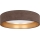 Brilagi - LED plafondlamp VELVET SIMPLE LED/24W/230V 3000K Ø 45 cm bruin/goud