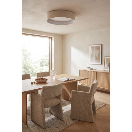 Brilagi - LED plafondlamp VELVET SIMPLE LED/24W/230V 3000K Ø 45 cm crème