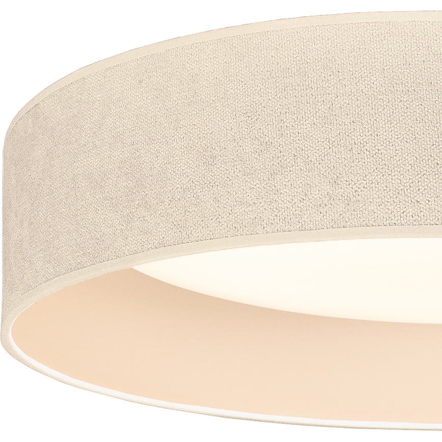 Brilagi - LED plafondlamp VELVET SIMPLE LED/24W/230V 3000K Ø 45 cm crème