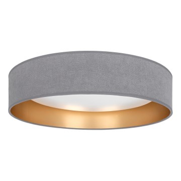 Brilagi - LED-plafondlamp VELVET SIMPLE LED/24W/230V 3000K Ø 45 cm grijs/goud