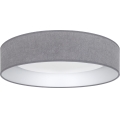 Brilagi - LED plafondlamp VELVET SIMPLE LED/24W/230V 3000K Ø 45 cm grijs